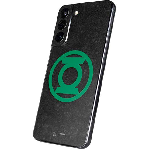 DC Comics Green Lantern Logo Black Background Galaxy S22 Plus Skin